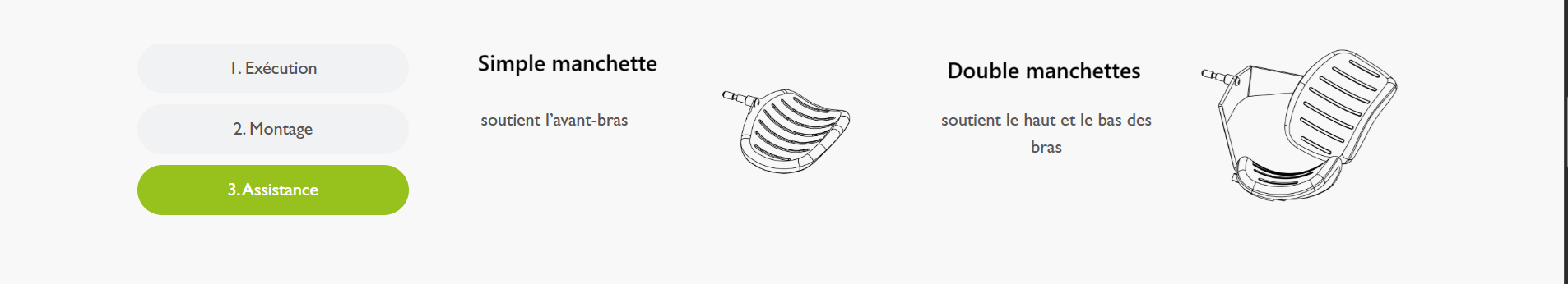 Simple ou double manchettes